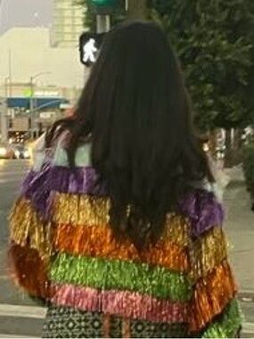 Colorful Tinsel Jacket